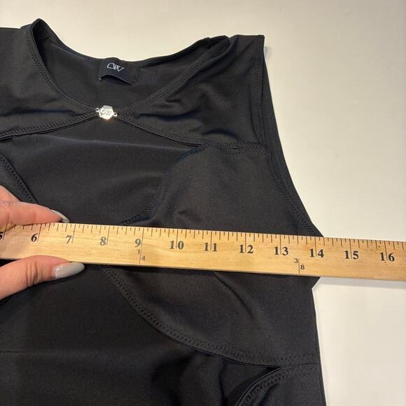 NWT OW Collection Black Cutout Chiara Dress Sz Large MSRP $130 - Picture 11 of 14